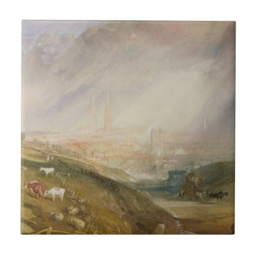 Joseph Mallord William Turner | Coventry, Warwicks Fliese (Vorderseite)