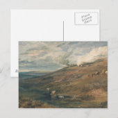 Joseph Mallord William Turner - Dartmoor Postkarte (Vorne/Hinten)