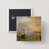 Joseph Mallord William Turner | das kämpfende Button (Vorne & Hinten)