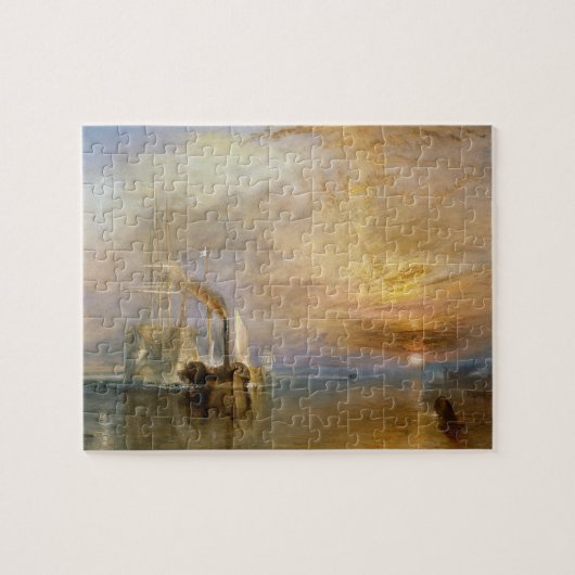 Joseph Mallord William Turner | das kämpfende Puzzle (Horizontal)