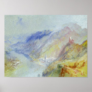 Joseph Mallord William Turner   das Schloss von Poster