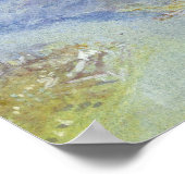 Joseph Mallord William Turner | Das Schloss von Tr Poster (Ecke)