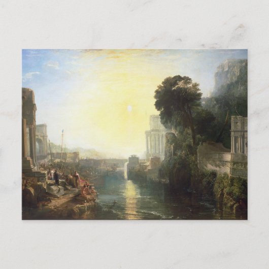 Joseph Mallord William Turner | Der Anstieg der Ca Postkarte (Vorderseite)