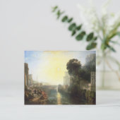 Joseph Mallord William Turner | Der Anstieg der Ca Postkarte (Stehend Vorderseite)