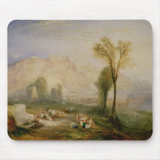 Joseph Mallord William Turner | der helle Stein O Mousepad (Vorne)