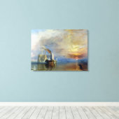 Joseph Mallord William Turner Der Kampf Temerai Leinwanddruck (Insitu (Holzboden))