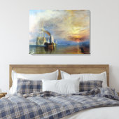 Joseph Mallord William Turner Der Kampf Temerai Leinwanddruck (Insitu (Schlafzimmer))
