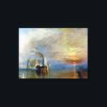 Joseph Mallord William Turner Der Kampf Temerai Leinwanddruck<br><div class="desc">Ein ikonisches Bild des Schlachtschiffs HMS Temeraire,  wie von Joseph Mallord William Turner gemalt.</div>