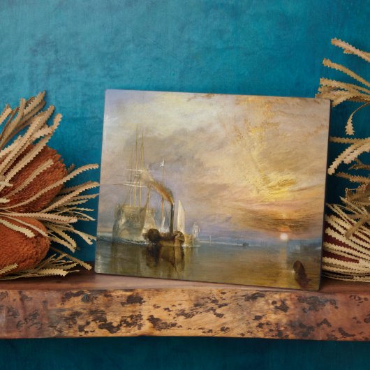 Joseph Mallord William Turner | Der Kampftemer Fotoplatte (Seite)