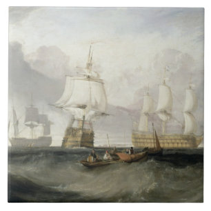 Joseph Mallord William Turner   der "Sieg" Retu Fliese