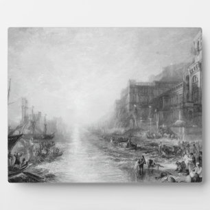 Joseph Mallord William Turner   Die Einschiffung v Fotoplatte
