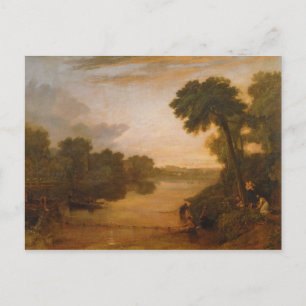 Joseph Mallord William Turner   Die Themse in der  Postkarte
