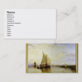 Joseph Mallord William Turner | Dort oder Visitenkarte (Vorne/Hinten)