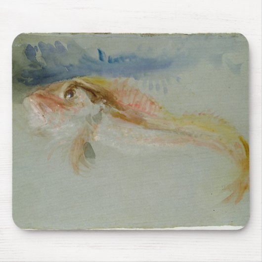 Joseph Mallord William Turner | ein Gurnard Mousepad (Vorne)