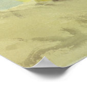 Joseph Mallord William Turner | Ein Meeresstück - Poster (Ecke)