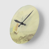 Joseph Mallord William Turner | ein Seestück - Runde Wanduhr (Winkel)