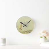 Joseph Mallord William Turner | ein Seestück - Runde Wanduhr (Zuhause)