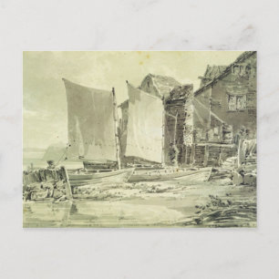 Joseph Mallord William Turner   Fisherman's Cottag Postkarte