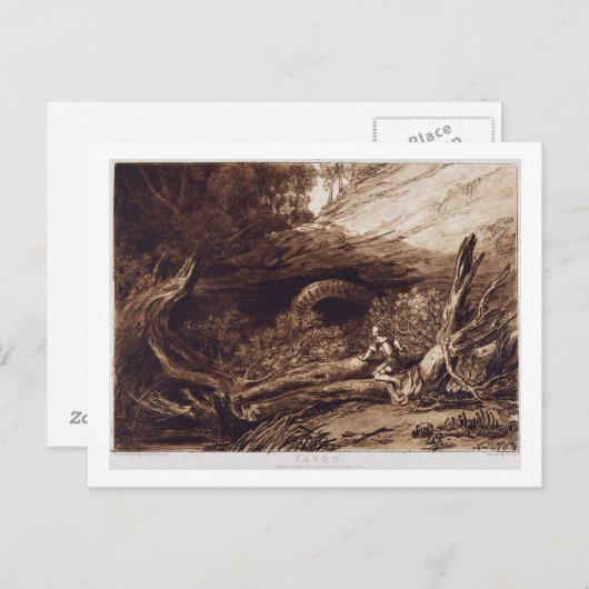 Joseph Mallord William Turner | Jason, graviert vo Postkarte (Vorne/Hinten)
