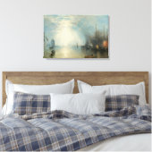 Joseph Mallord William Turner - Keelmen Heaving Leinwanddruck (Insitu (Schlafzimmer))