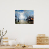 Joseph Mallord William Turner Keelmen Heaving Poster (Küche)