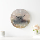 Joseph Mallord William Turner | Keswick Lake, Cumb Große Wanduhr (Zuhause)