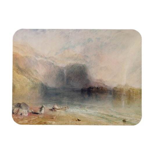 Joseph Mallord William Turner | Keswick Lake, Cumb Magnet (Horizontal)