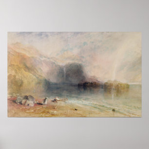 Joseph Mallord William Turner   Keswick Lake, Cumb Poster