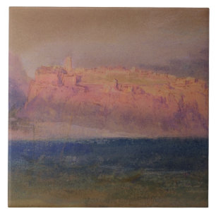 Joseph Mallord William Turner Korsika, (Monaco?) Fliese