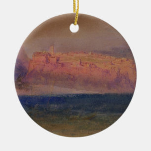 Joseph Mallord William Turner Korsika, (Monaco?) Keramikornament