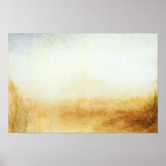Joseph Mallord William Turner - Landschaft Poster (Vorne)