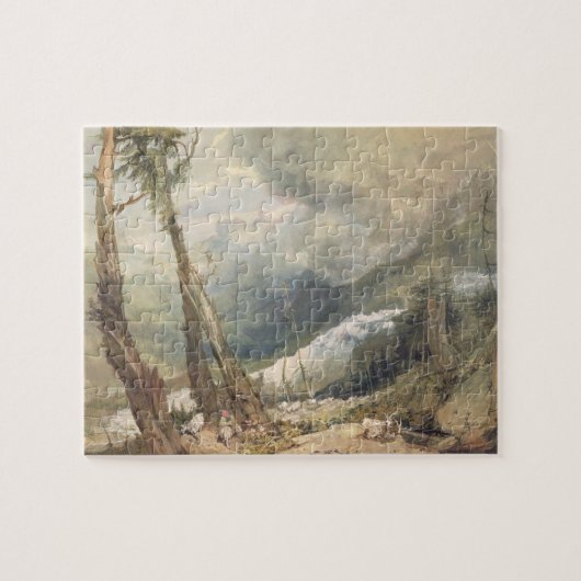 Joseph Mallord William Turner | Mere de Glace in  Puzzle (Horizontal)