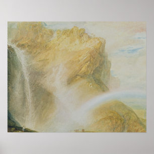 Joseph Mallord William Turner   Obere Fälle der Poster