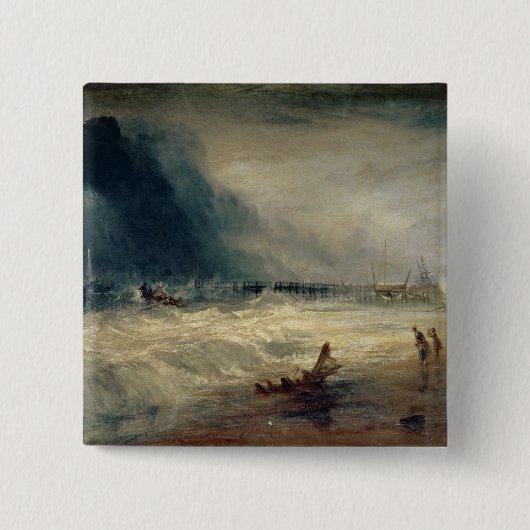 Joseph Mallord William Turner | Rettungsboot und Button (Vorderseite)