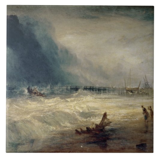 Joseph Mallord William Turner | Rettungsboot und Fliese (Vorderseite)
