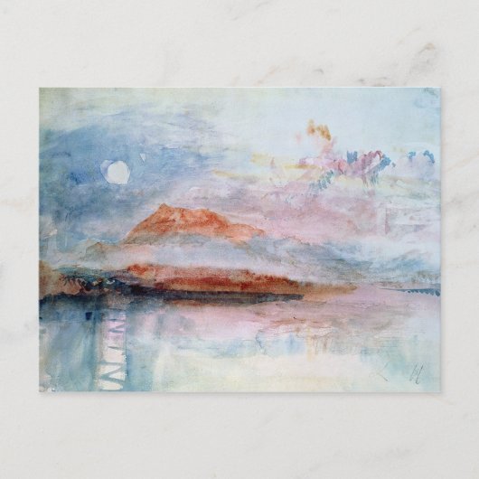 Joseph Mallord William Turner | Righi, nach 1830 Postkarte (Vorderseite)