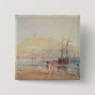 Joseph Mallord William Turner Scarborough, 1825 Button