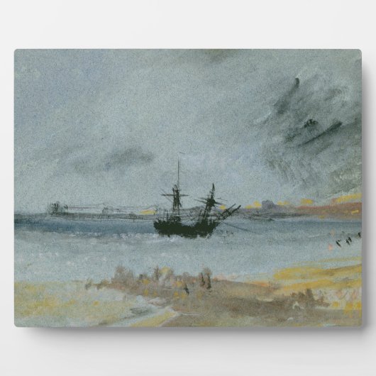 Joseph Mallord William Turner | Schiff Aground, Br Fotoplatte (Vorderseite)