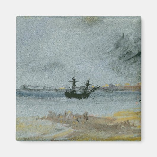 Joseph Mallord William Turner | Schiff Aground, Br Magnet (Vorne)