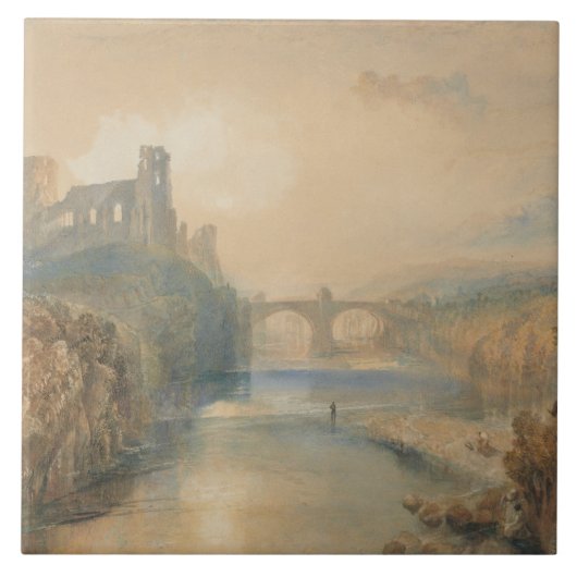 Joseph Mallord William Turner - Schloss Barnard Fliese (Vorderseite)