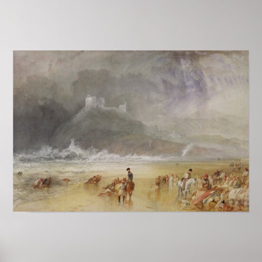 Joseph Mallord William Turner | Schloss Criccieth, Poster (Vorne)