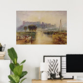 Joseph Mallord William Turner | Schloss Windsor Poster (Heimbüro)