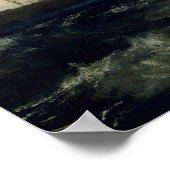 Joseph Mallord William Turner - Sheerness as Seen Poster (Ecke)