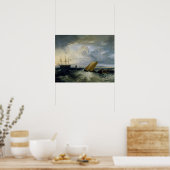 Joseph Mallord William Turner - Sheerness as Seen Poster (Küche)
