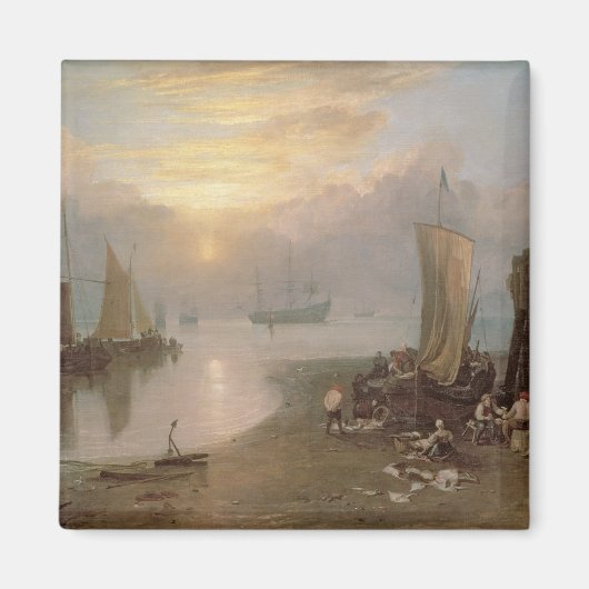 Joseph Mallord William Turner | Sonnenaufgang durc Magnet (Vorne)
