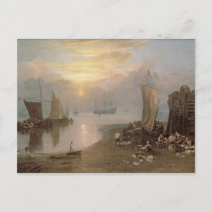 Joseph Mallord William Turner Sonnenaufgang durc Postkarte