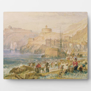 Joseph Mallord William Turner   St. Mawes, Cornwal Fotoplatte