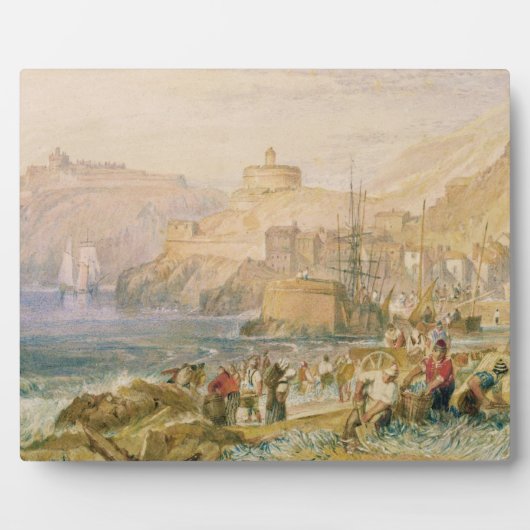 Joseph Mallord William Turner | St. Mawes, Cornwal Fotoplatte (Vorderseite)