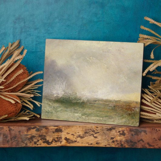 Joseph Mallord William Turner | Stormy Sea Breakfa Fotoplatte (Seite)