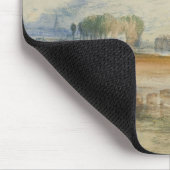 Joseph Mallord William Turner - Sunset and Moonris Mousepad (Ecke)
